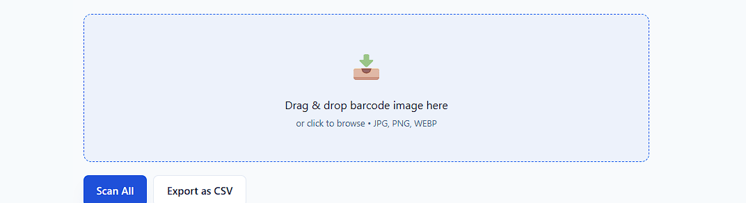 Step 2: Upload, Paste URL, or Use Camera